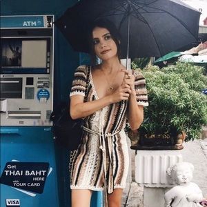 Cleobella Bardot Crochet Dress